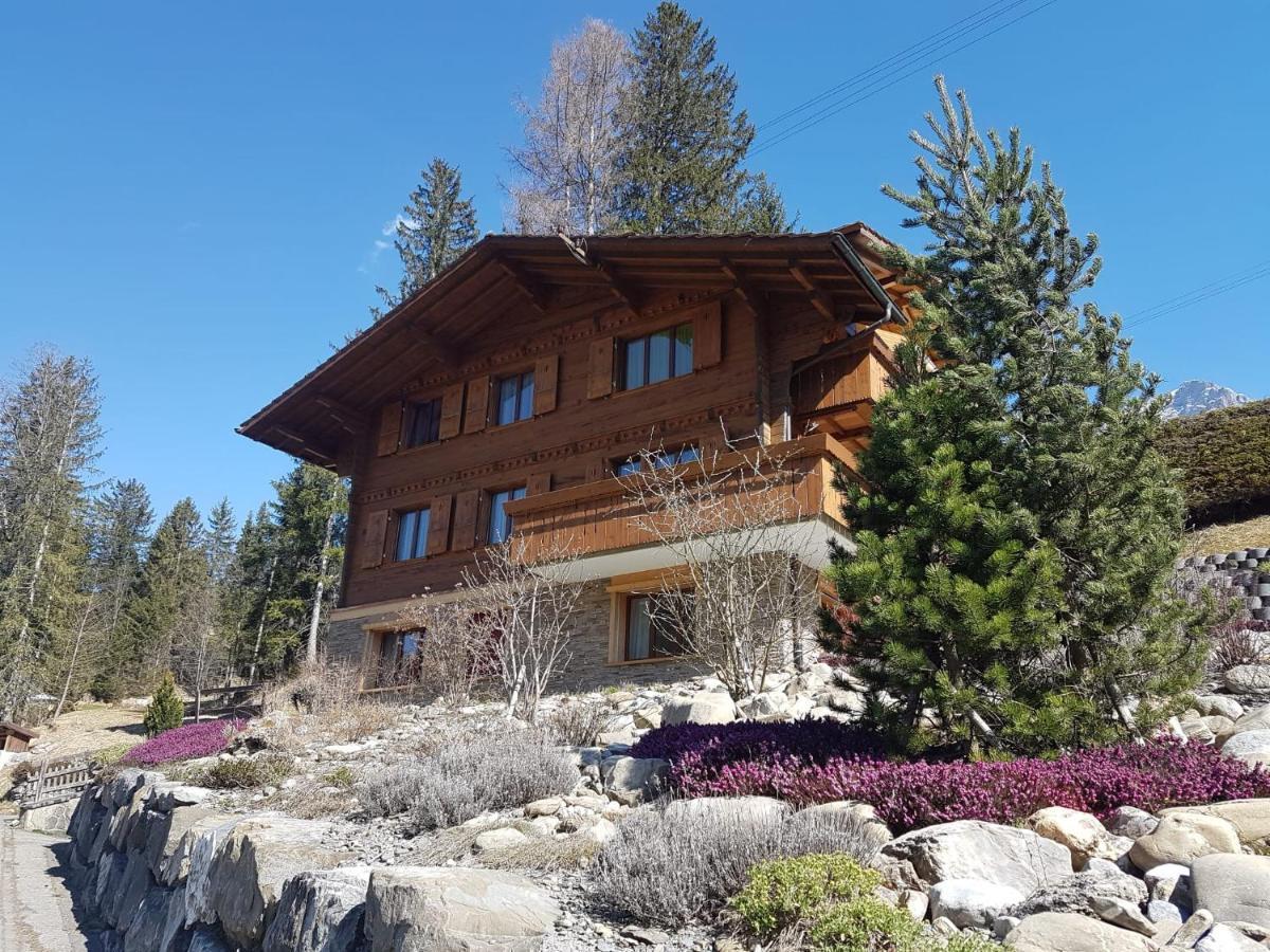 Chalet Grüneggli Adelboden Esterno foto