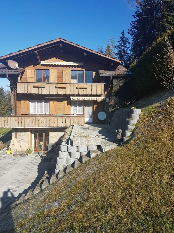 Chalet Grüneggli Adelboden Esterno foto