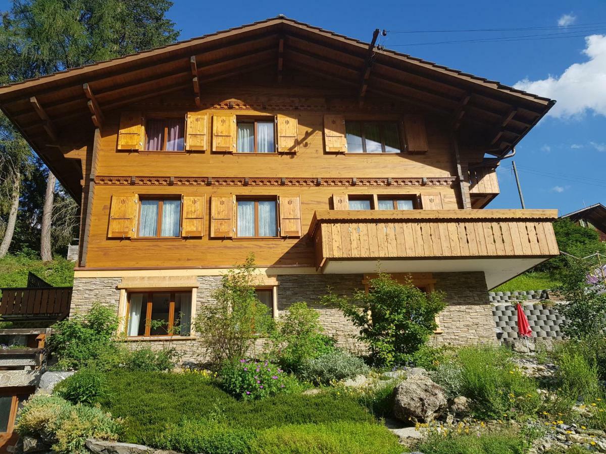 Chalet Grüneggli Adelboden Esterno foto